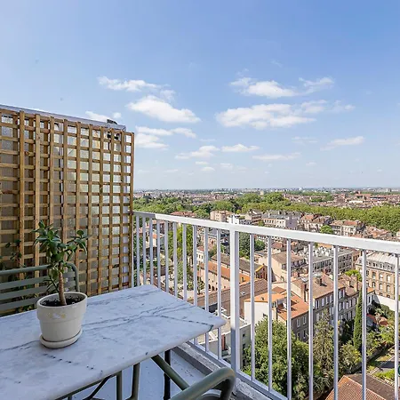 Montaudran Place Dupuy - Vue Panoramique -metro Апартаменты *